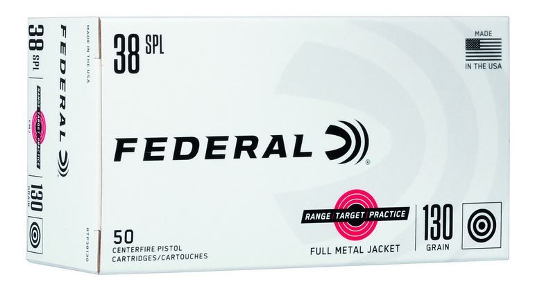 Federal Premium Range and Target .38 Special