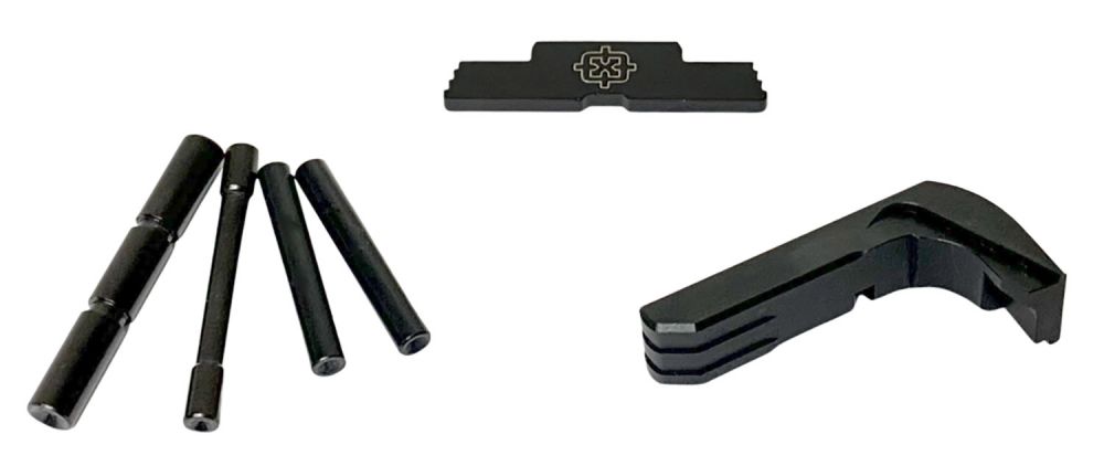 Cross Armory CRP800KBK 3-Piece Upgrade Kit for P80 Gen 1-3 Black