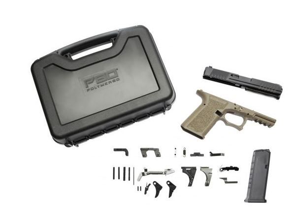 Polymer80 PFC9 AFT Serialized Compact Kit 9mm Flat Dark Earth Pistol